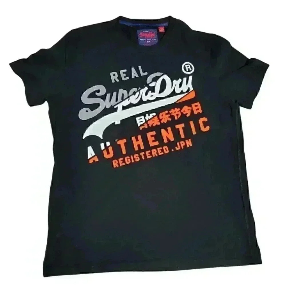 𝗦𝘂𝗽𝗲𝗿𝗗𝗿𝘆  𝘛-𝘚𝘩𝘪𝘳𝘵 Men's 2XL 𝗘𝗨𝗖 𝗡𝗲𝘃𝗲𝗿 𝗪𝗼𝗿𝗻